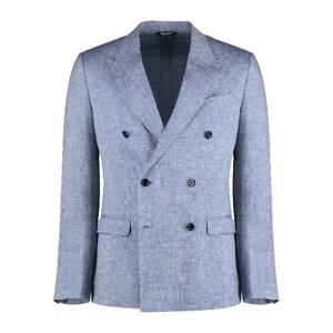 돌체앤가바나 더블 브레스트 리넨 블레이저 G2NW1TFU4LB N0040