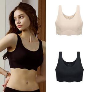 와코루 제로라인 무봉제 노와이어 스포츠브라(WBRS010)