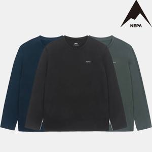 네파  공용 긴팔 라운드 티셔츠(2PACK) 7KE5300