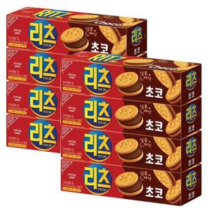 [동서식품]리츠 샌드위치 크래커 초코 77g x 8개입