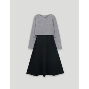 [코데즈컴바인] 니트 저지원피스 셋업 (CKA-OP512W1)