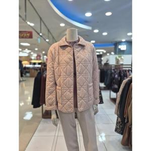 포라리 세이브존05 프린팅 누빔 카라 봄 점퍼 LB14011