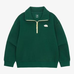 노스페이스 키즈 NM5MR07U 그린 스쿨데이 하프집