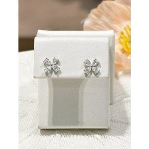 미니골드 14K [DIA-랩][다즐링]플로라 베이직 귀걸이 ELKS4200L