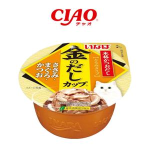 이나바 CIAO 금빛육수컵 닭가슴살&참치&가다랑어 70g