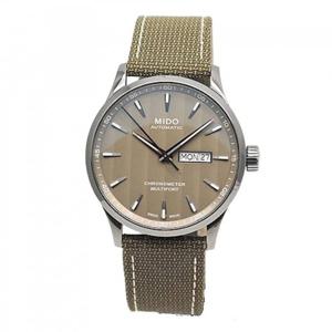 미도 멀티포트 오토매틱 크로노미터 그레이 다이알 남성용 시계 M0384313709100