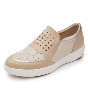 금강제화 랜드로바LANSLH4218WG8 여성 펀칭 핫픽스 여름 슬립온 스니커즈