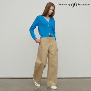 [나인식스뉴욕(영캐릭터)]골드 버튼 V넥 가디건 (NP1CK003L0)