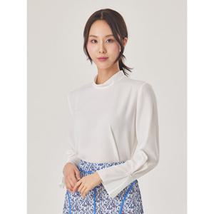 [꼼빠니아]모크넥 진주 블라우스_CACU4-WRB100