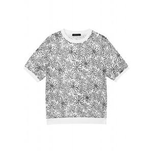 [아날도바시니](아날도바시니) 플라워 티블라우스 (AX08TS24M)