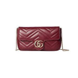구찌 GG 마몽 슈퍼 미니백 로쏘 앙코라 레드 751526-AADQM-6241