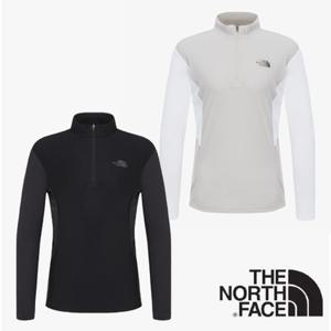 노스페이스 여성 아이스데이 긴팔 집티 티셔츠 NT7LR33 YDH