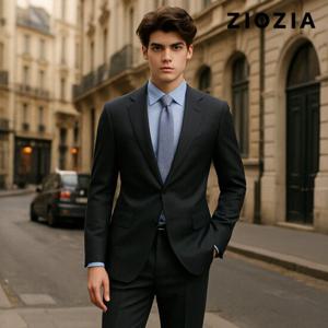 [지오지아] 그레이 베이직 데일리 정장자켓 (ABD5SB1301_CGR)