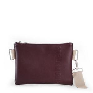 아트박스/버빌리안 스트랩 레더 클러치_버건디