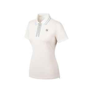 엘르골프 세이브존01 여성 에리 집업형 폴로 티셔츠 6I45210 103
