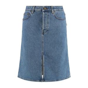 버버리 데님 스커트 8110744168016 A1322