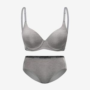 [휠라언더웨어] 아웃핏 시즈널 멜란지그레이 와이어 브라 세트 (FI4BAG3447FMLY_SKU)