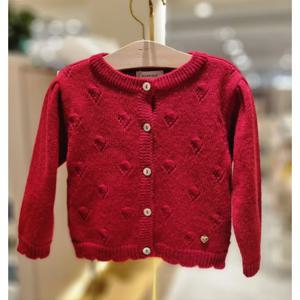 (밍크뮤10) 25가을겨울 신상 (RD) 여아스카시가디건HK (35A1520004)