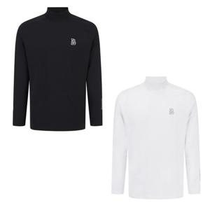 [파리게이츠]511E3TI206-남성 로고 모크넥 저지 티셔츠-(25년가을)