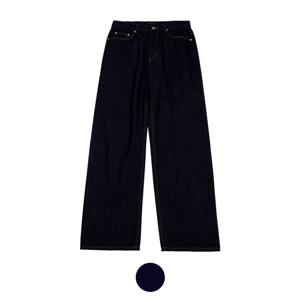 [파파브로]생지 세미와이드 베이직 청바지 UP-JEA-8070