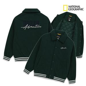 내셔널지오그래픽키즈 K254UPD010 남아 여아 고학년 바시티 패딩점퍼 간절기 자켓 초등 딜