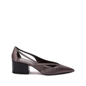 프라다 새틴 컷아웃 펌프스 55mm 1I741N049FB055