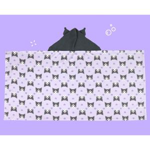 [레노마 이너웨어]쿠로미 아동용 입체형 후드 타올 JF1AW64366_H