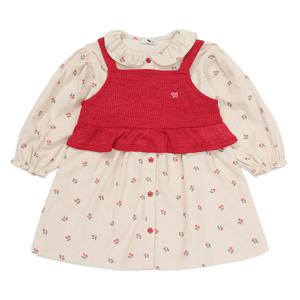 블루독베이비 뷔스티에플라워미디드레스 45A14-400-02