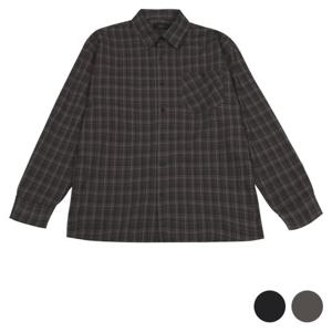 [모로엠]가벼운 긴팔 봄 체크 셔츠 NBJ-SHA-Q002