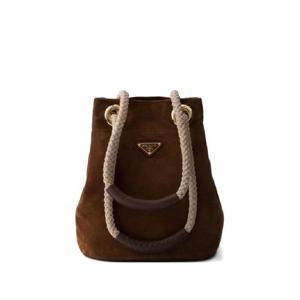 25 FW 프라다 스몰 마리너 스웨이드 버킷 백 1BE082VOOO2HAE TP441748698