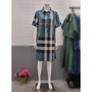 아날도바시니 세이브존02 카라 체크원피스 AY09OP01M