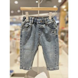 블루독베이비[hu] 25.FW가을겨울 BL)블루독시그니처데님팬츠 45A14-410-01 팬츠 청바지 데님팬츠