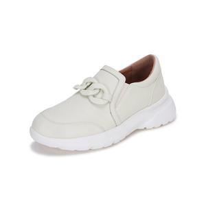 엠.무크 다인 소가죽 체인 슬립온 아이보리 516523309AQ