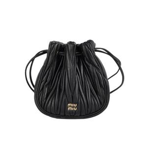 미우미우 5ND022 AFPP F0002 마테라쎄 나파 레더 파우치백