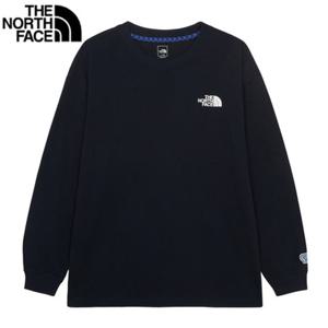 노스페이스 NT7TR70B 남여공용 루즈핏 긴팔티 카라비너 라운드 티셔츠