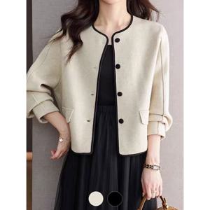 [예쎄][예쎄] 배색 디테일 니트 가디건 자켓 (S4FJK019A)