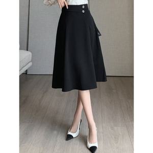 [예쎄][예쎄] 허리큐빅장식  A라인 스커트 (S5FSK009A)