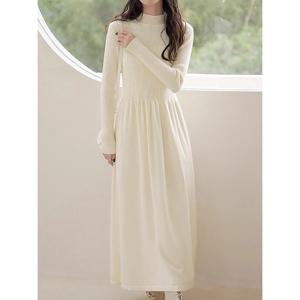 [예쎄][예쎄] 하이넥 골지 롱 원피스 (S5FOP015A)