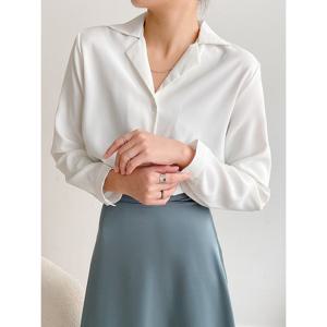 [예쎄][예쎄] 모던 루즈핏 솔리드 블라우스 (S5FBL014A)