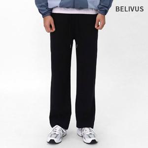 빌리버스 남성 링클프리 데일리 트레이닝 일자 팬츠 세미와이드 츄리닝바지 BHDNP011