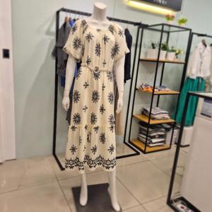 아니브에프 세이브존01 오프숄더 에스닉벨트 롱원피스 A54WOP530