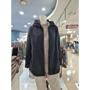 포라리 세이브존05 심플 후드 포인트 가을 점퍼 LB34011