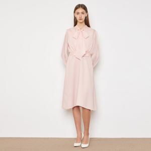 [라인어디션]시스루 레이어드 플레어 원피스(NWOPPB30)