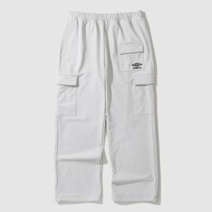 엄브로바지 NQC UP323CPT81-WGR 나일론 스판 와이드 & 조거 2WAY 카고 팬츠 / LIGHT GREY