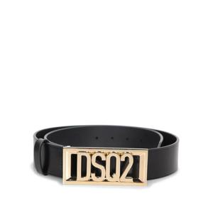 디스퀘어드2 가죽 벨트 BEM0669 12900001 M645 Black