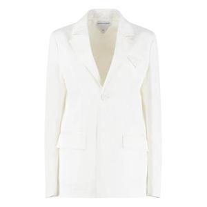 보테가베네타 수트 자켓 694828 V1J109000 WHITE