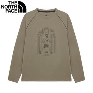 노스페이스 NT7TR51D 남여공용 레귤러핏 런닝티 살리오 라운드 긴팔 티셔츠