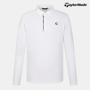 테일러메이드 25FW 남성 등판 자카드 카라 티셔츠 (TMTYO3142-101)