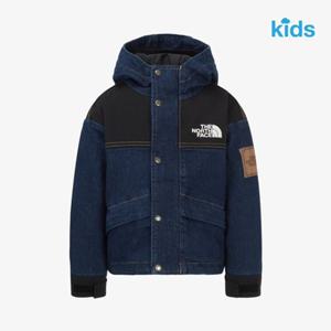 노스페이스 키즈 NJ3BR51T 인디고 노벨티 마운틴 자켓 데님후드점퍼