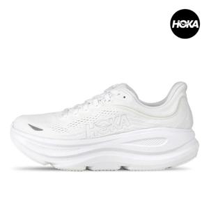 호카 본디 9 화이트 러닝화 운동화 레귤러 1162012-WWH